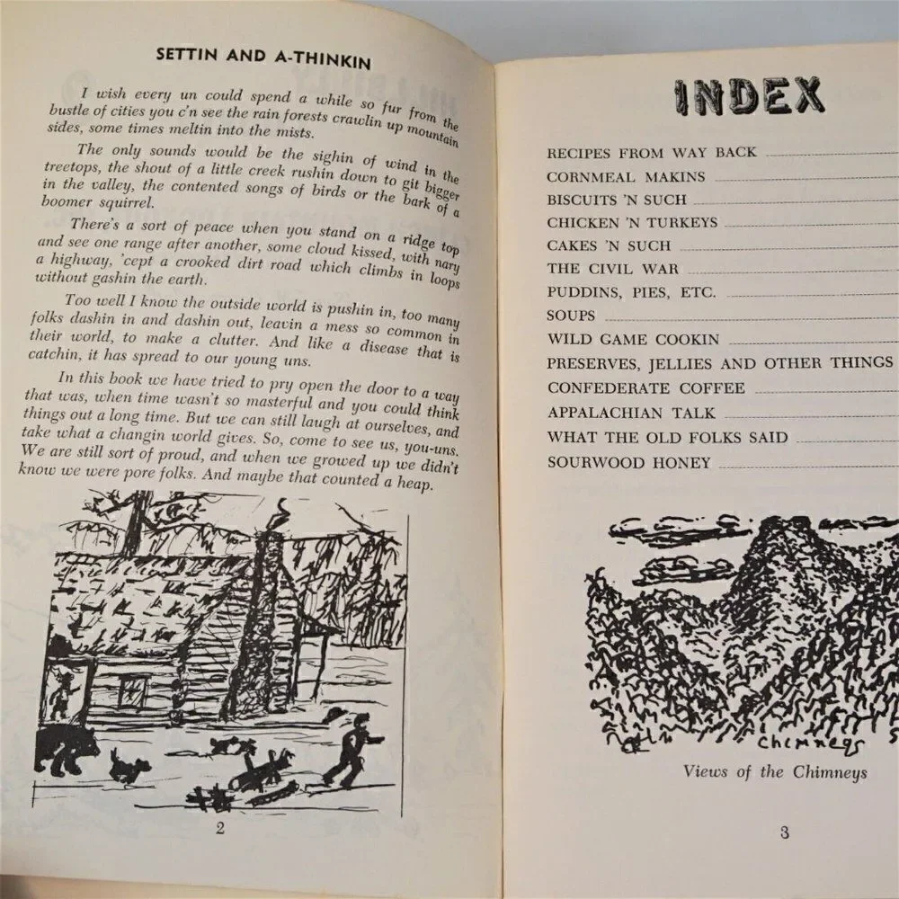 Hillbilly Cookin by Sam M Carson Vintage 1972 Trade Paperback